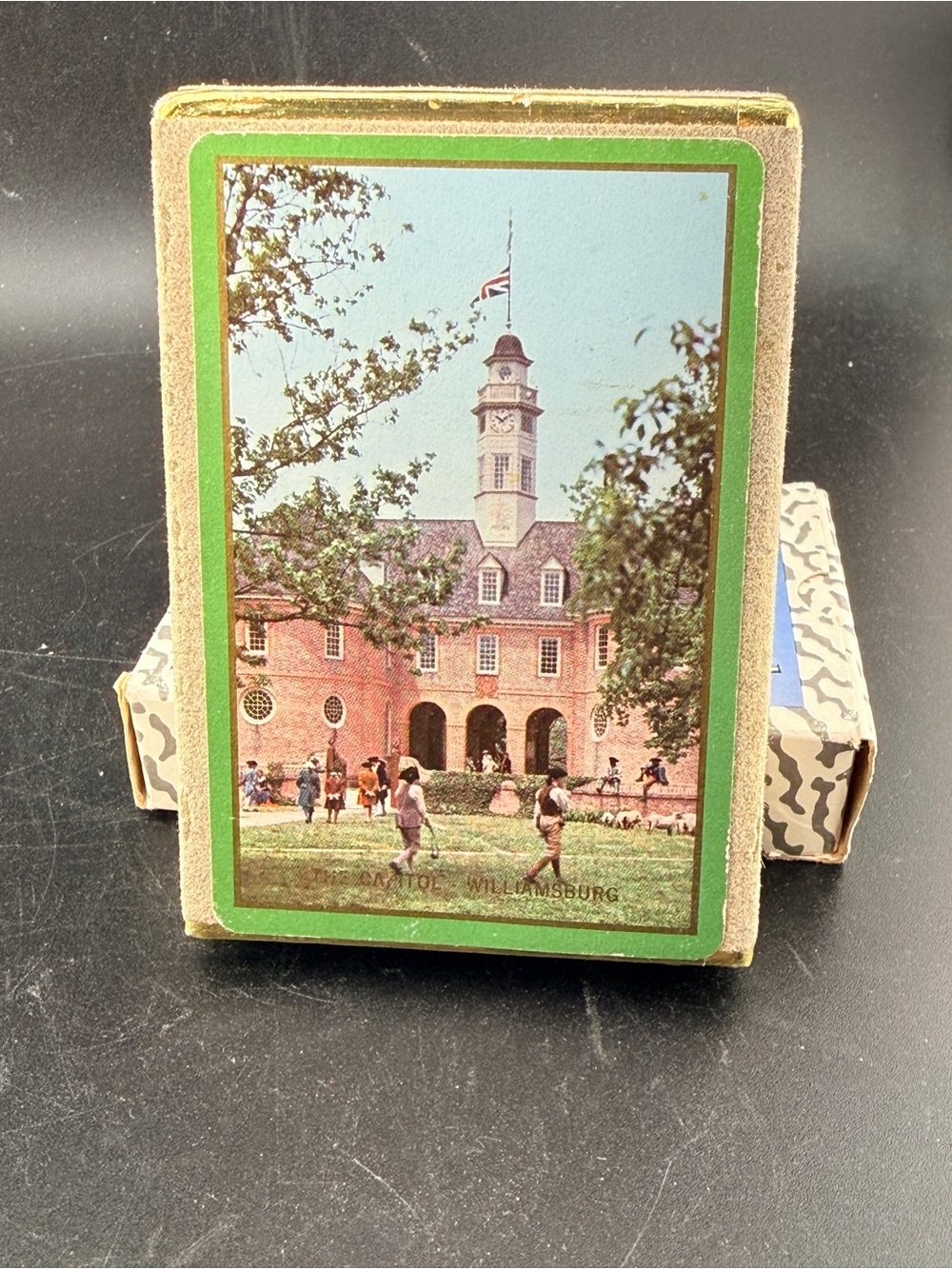 Congress Playing Cards Cel-u-tone Finish “The Capitol - Williamsburg”